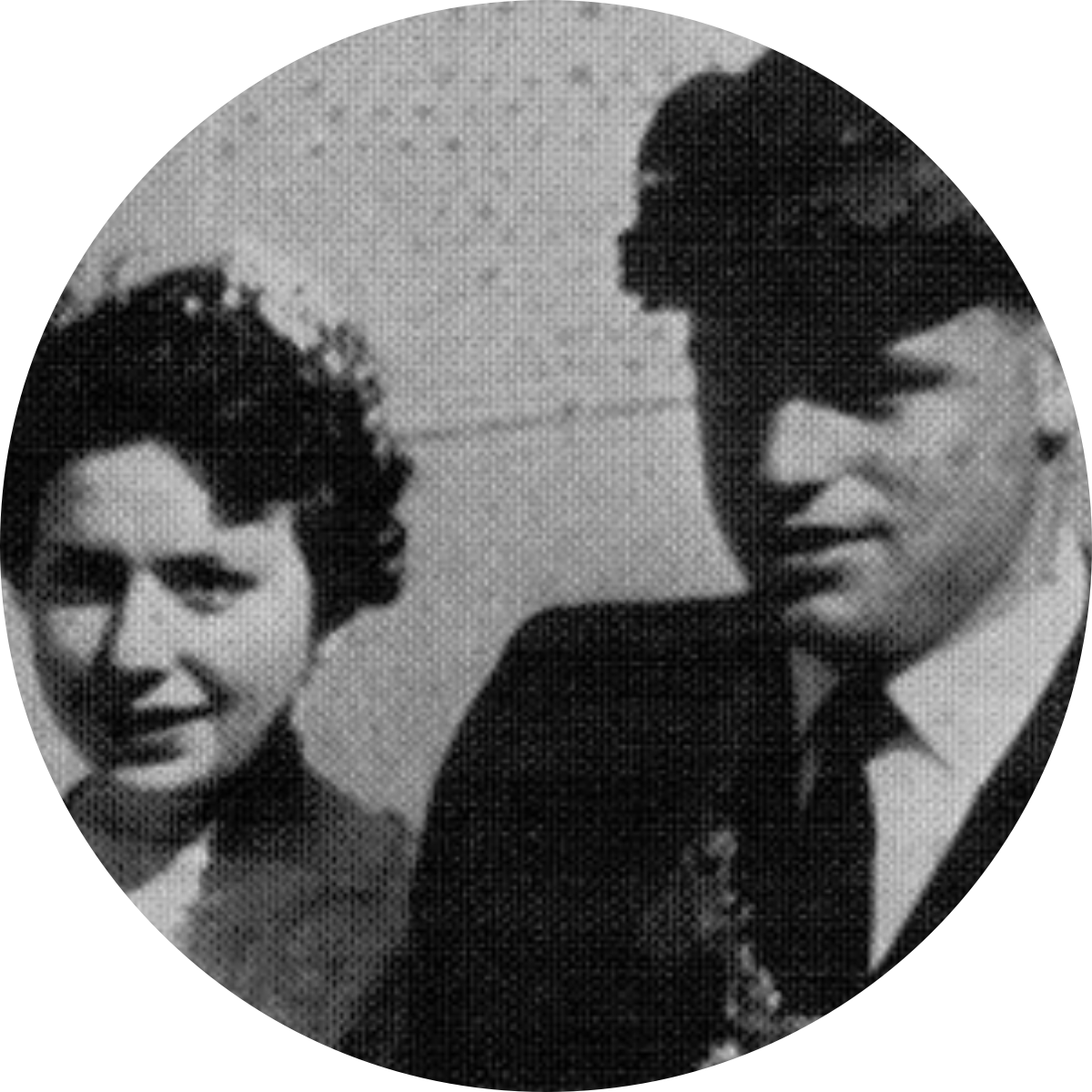 1956 Königspaar Karl-Heinz Halbe mit Marianne Stahl 1956 Königspaar Karl-Heinz Halbe mit Marianne Stahl