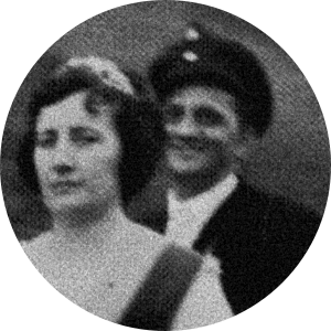 1962 Königspaar Siegfred Flitsch mit Grete Flitsch 1962 Königspaar Siegfred Flitsch mit Grete Flitsch