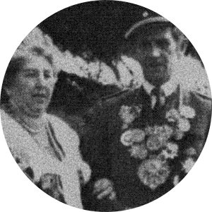 1974 Königspaar Ulrich Engel mit Anneliese Engel 1974 Königspaar Ulrich Engel mit Anneliese Engel