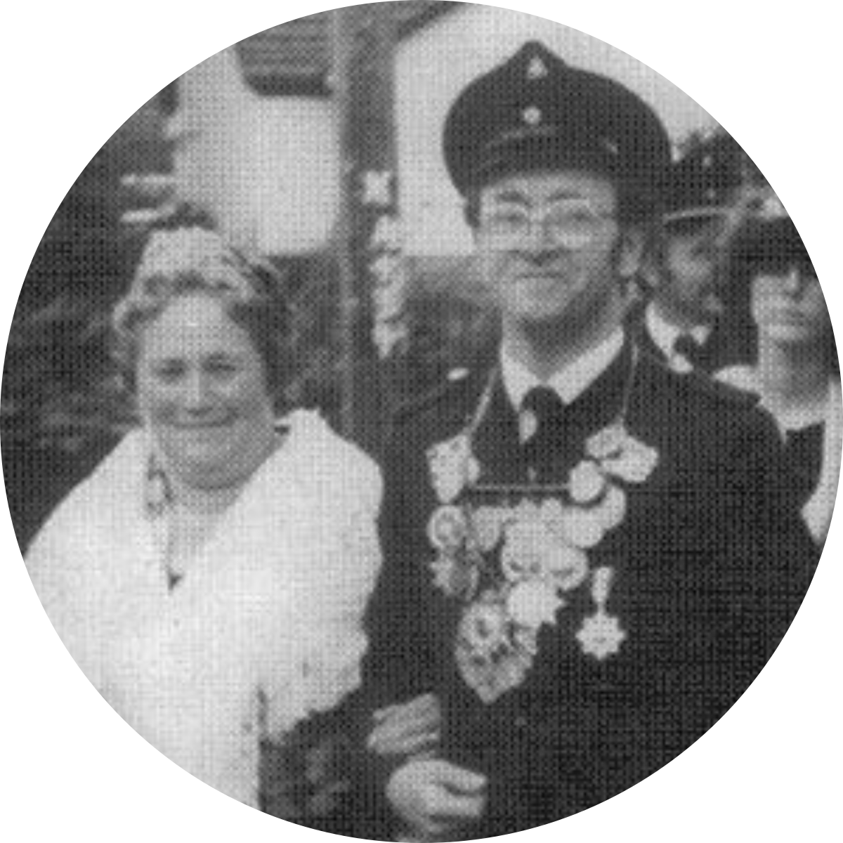 1981 Königspaar Franz Kaufmann mit Anneliese Kaufmann 1981 Königspaar Franz Kaufmann mit Anneliese Kaufmann