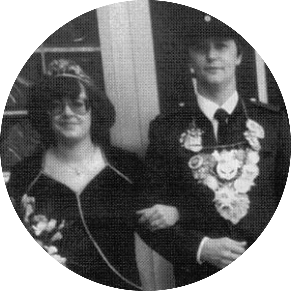 1982 Königspaar Dieter Kaufmann mit Ingrid Kaufmann geb. Berg 1982 Königspaar Dieter Kaufmann mit Ingrid Kaufmann geb. Berg