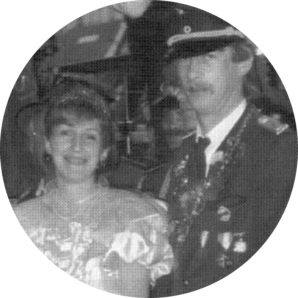 1991 Königspaar Horst Halbe mit Erika Halbe 1991 Königspaar Horst Halbe mit Erika Halbe