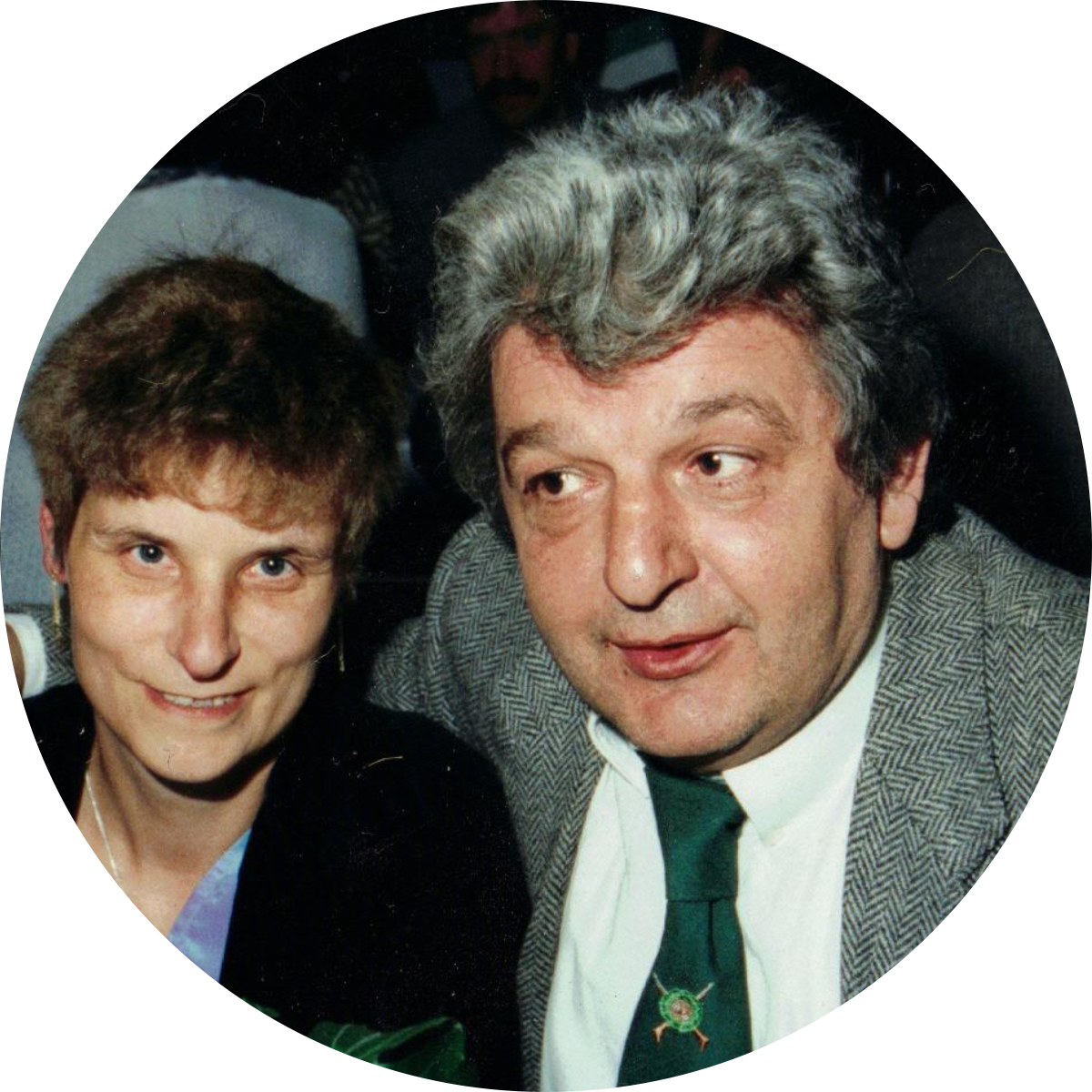 1996 Königspaar Rudolf Seiler mit Monika Seiler 1996 Königspaar Rudolf Seiler mit Monika Seiler