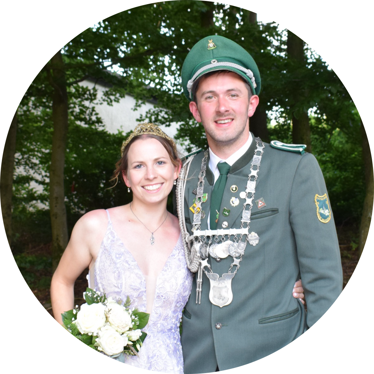 2024 Königspaar Fabian Schneider mit Antonia Kuntze 2024 Königspaar Fabian Schneider mit Antonia Kuntze